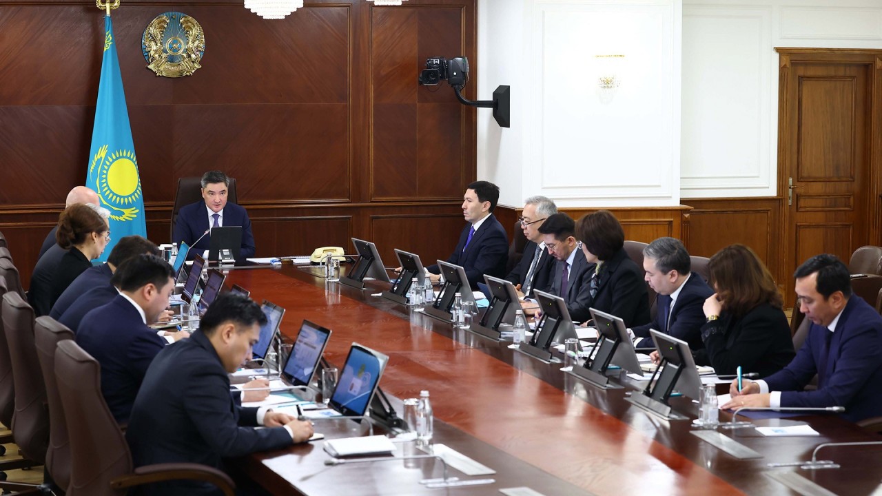 Олжас Бектенов Президенттің тапсырмаларын жүзеге асыру жөнінде кеңес өткізді