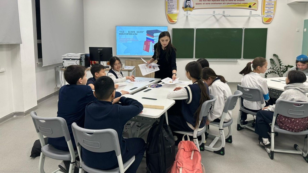 Астанадағы №102 мектеп заманауи талаптарға сай жабдықталған орта