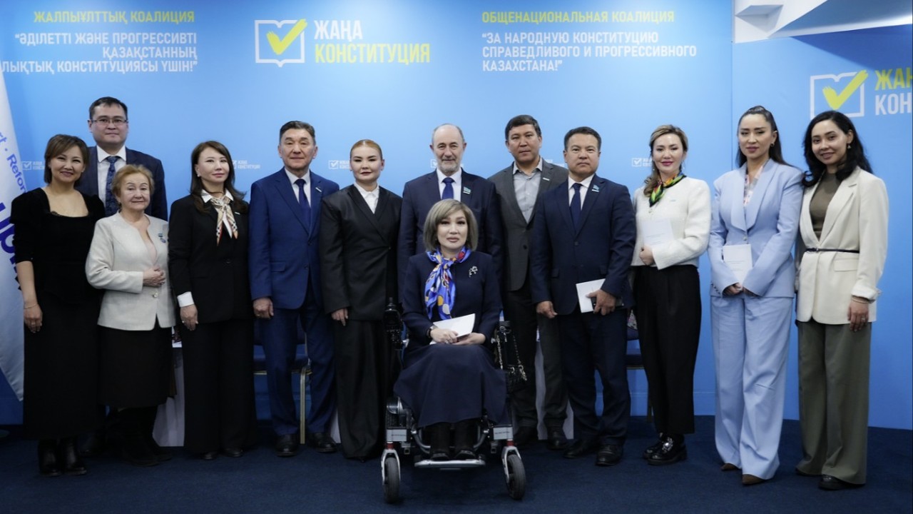 Астананың «Есіл» ауданында Конституция жобасын қолдауға арналған штаб ашылды