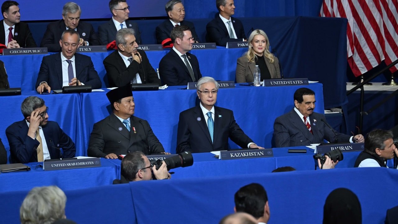 Тоқаев Вашингтондағы Бейбітшілік кеңесінің алғашқы отырысына қатысып жатыр