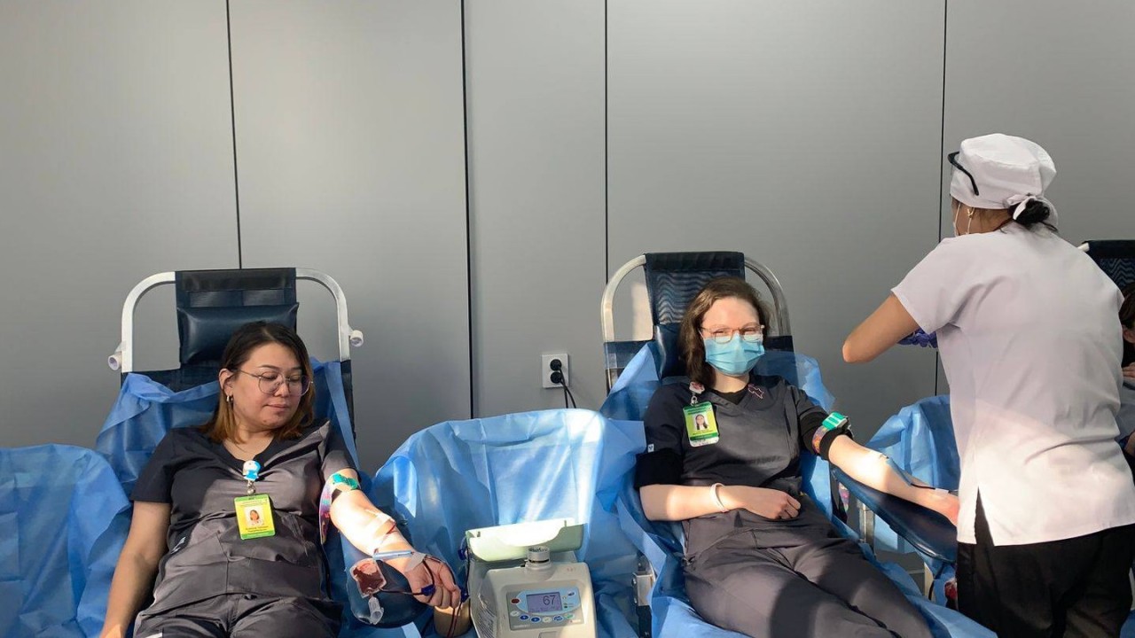 Кардиологтар «Донор бол да үміт сыйла» атты республикалық акцияға қатысты