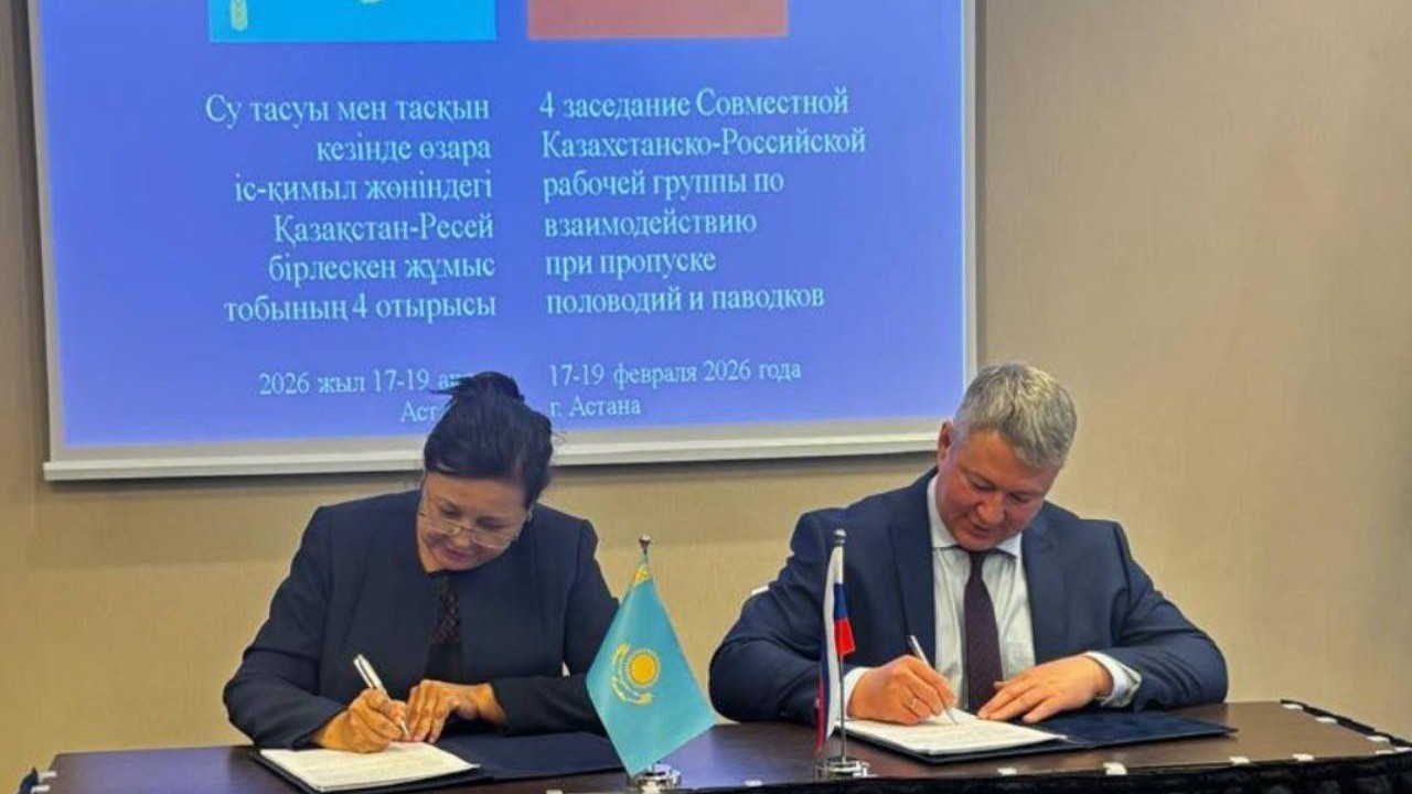 Қазақстан мен Ресей төрт өзен бассейніндегі су тасқынына дайындықты талқылады