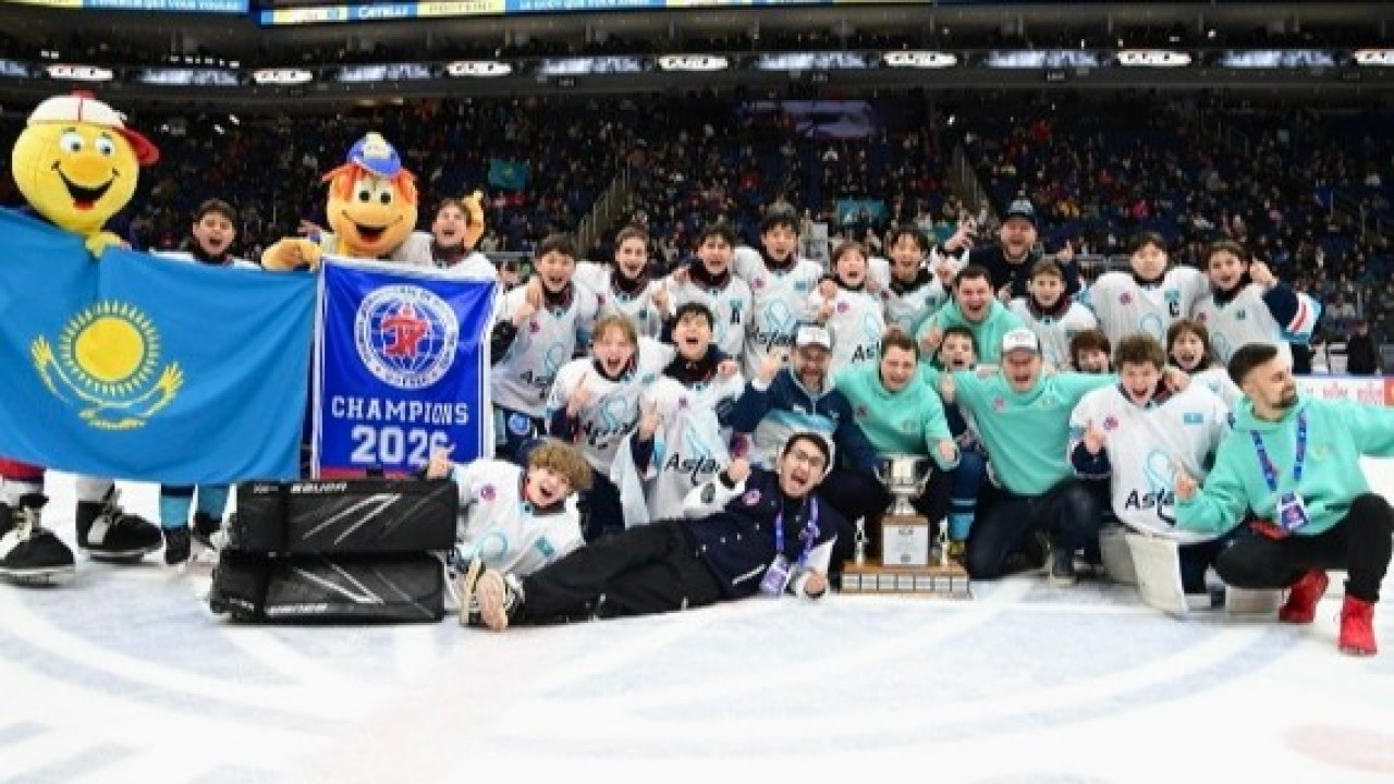 Мемлекет басшысы Astana Team балалар хоккей командасын құттықтады