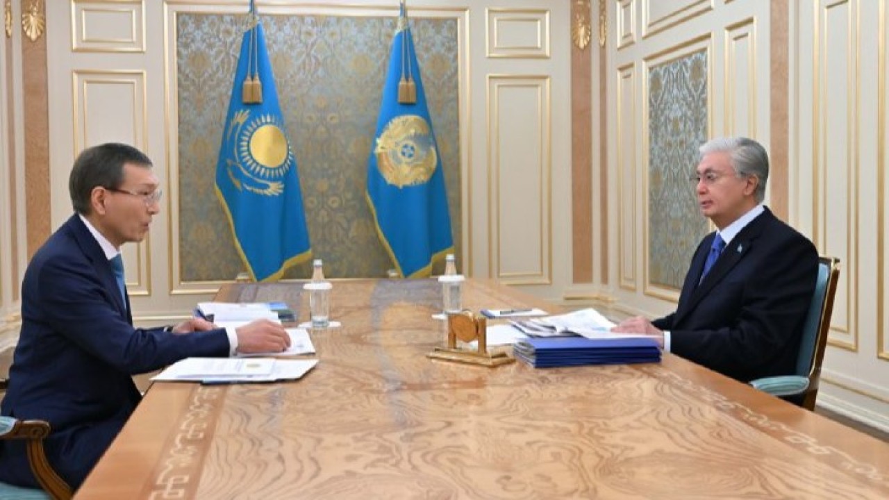 Президент Орталық референдум комиссиясының төрағасын қабылдады