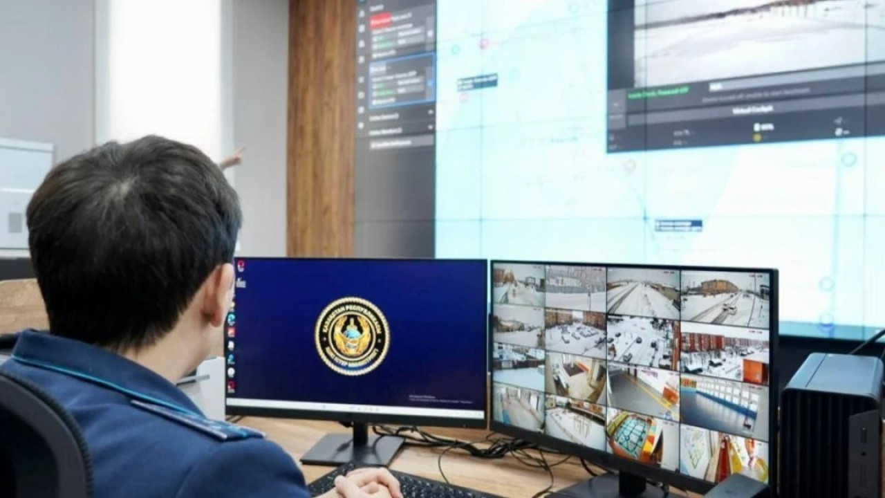 Астанада полиция білім нысандардағы 9,3 мың камерамен жағдайды бақылайды