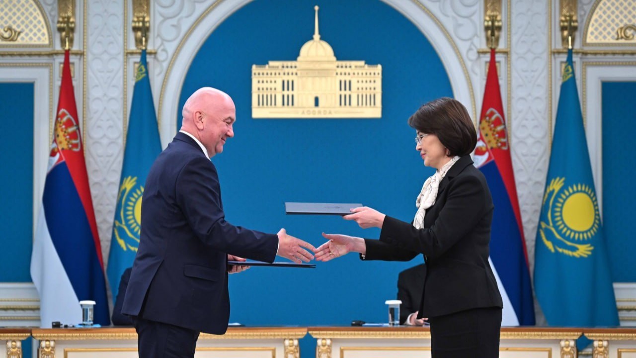 Қазақстан мен Сербия бірқатар меморандумға қол қойды