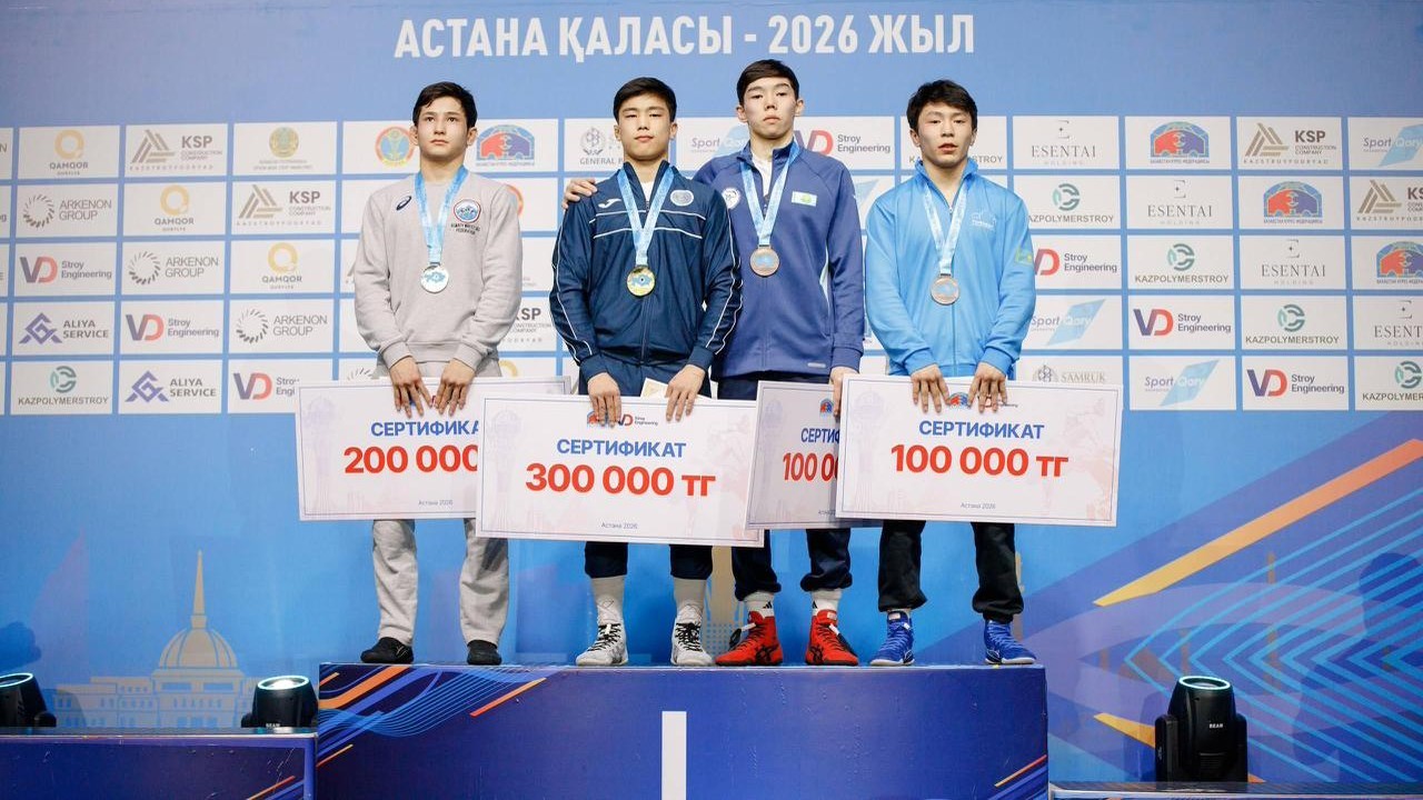 Елордалық грек-рим балуандары ел чемпионатында екі қола медаль еншіледі