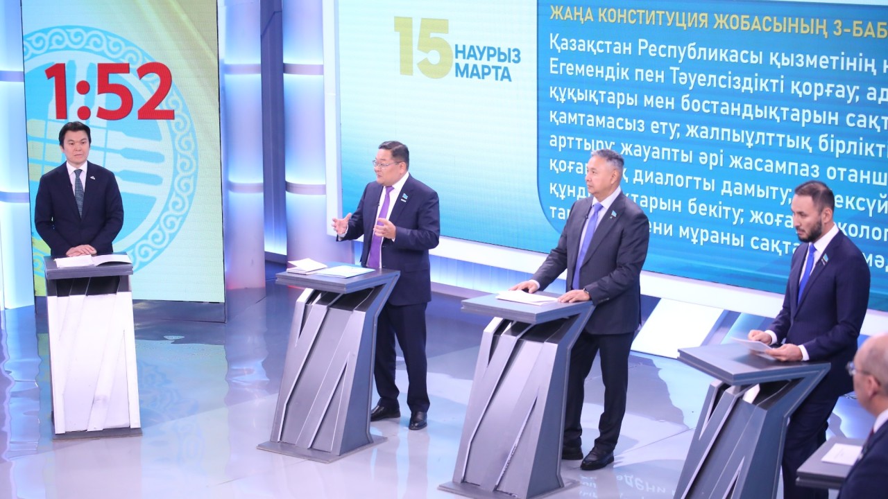 Саяси партиялар халықтық Конституцияны қолдайтындарын мәлімдеді