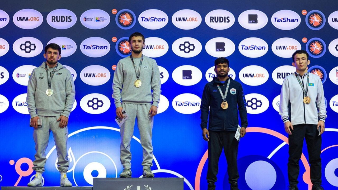 Елордалық балуан Марлан Мұқашев қола жүлдегер атанды