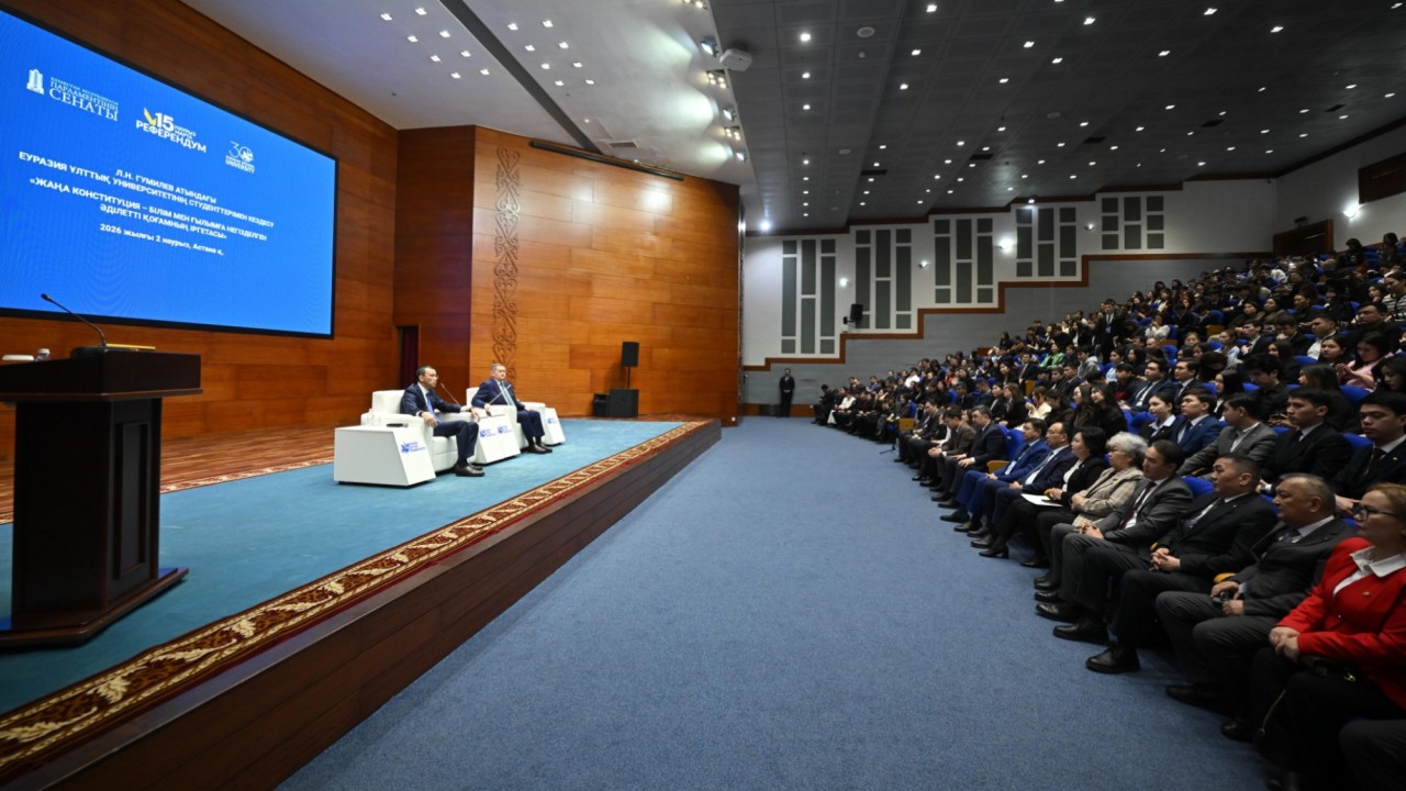 Мәулен Әшімбаев: Жаңа Конституция жастардың әлеуетін ашудың берік негізін қалыптастырады