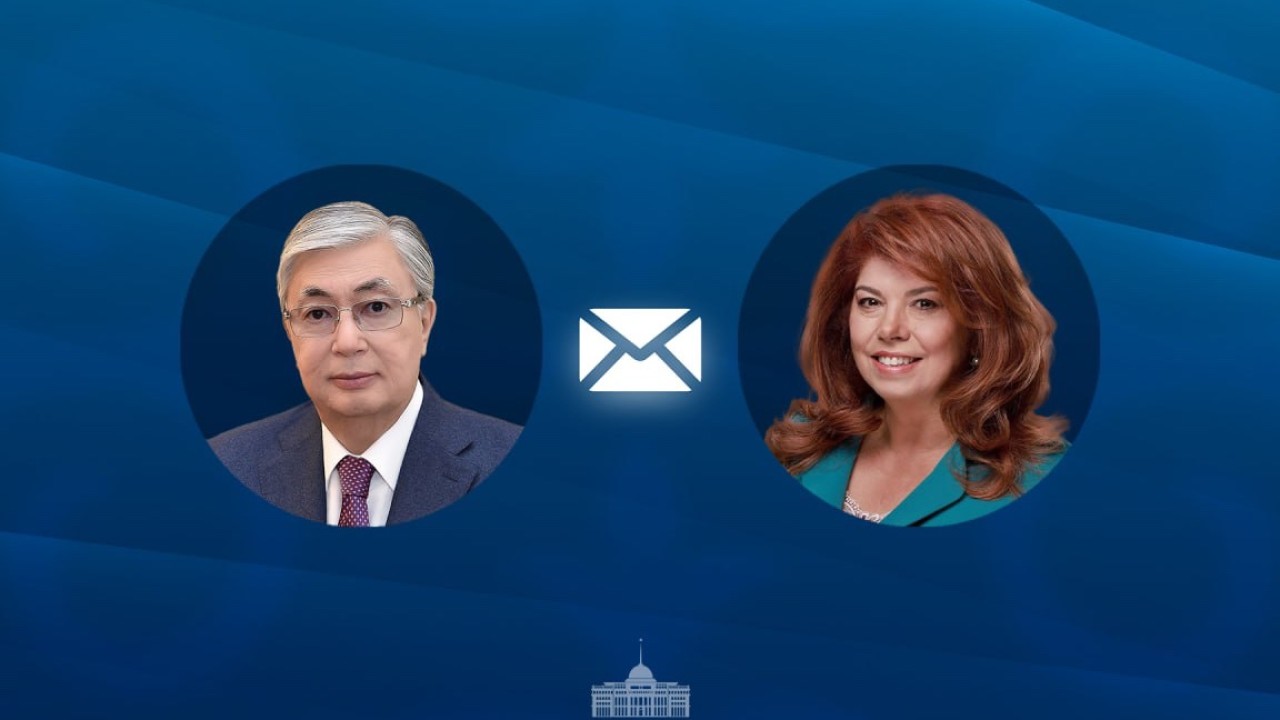 Президент Болгария Республикасының Президентіне құттықтау жеделхатын жолдады