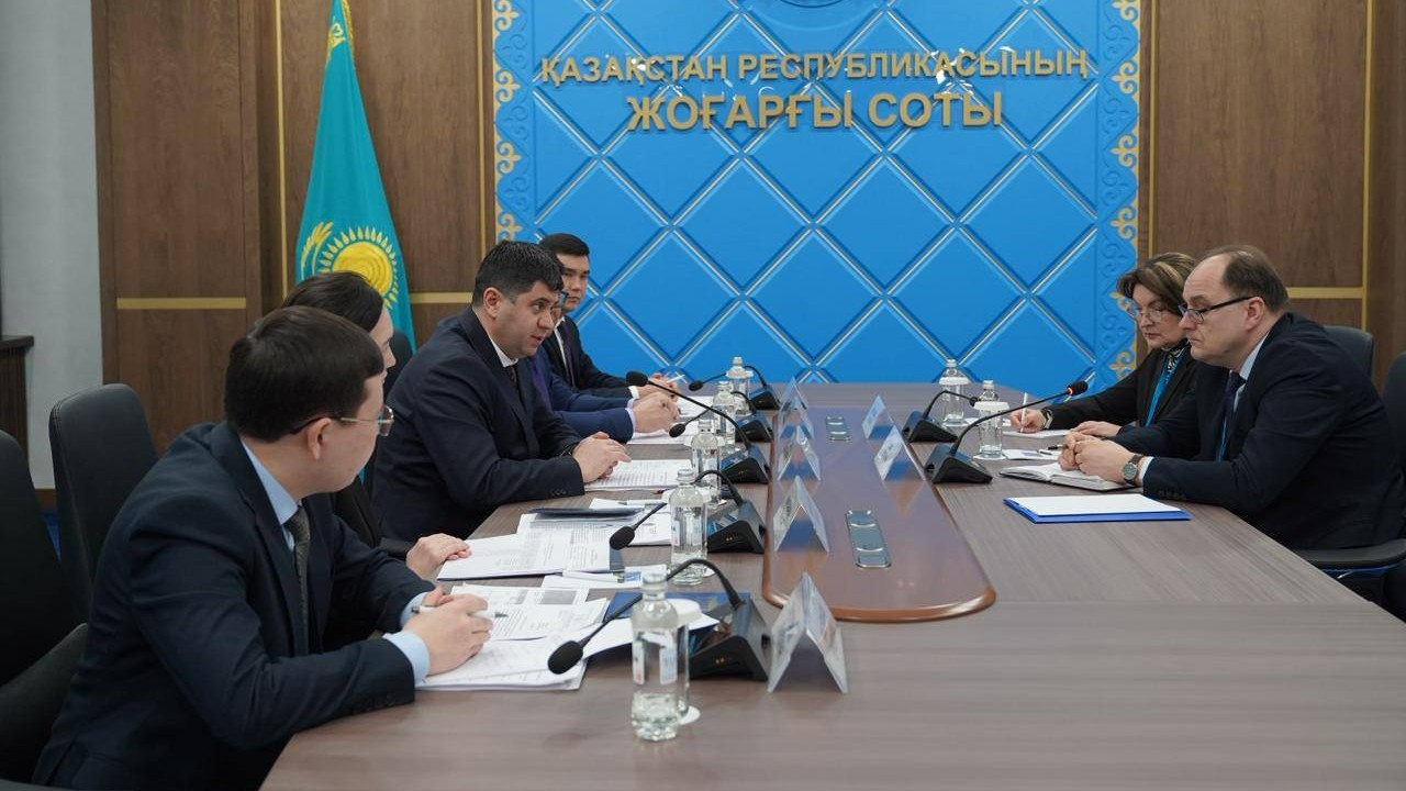Жоғарғы сотқа ТМД байқаушылар миссиясының өкілдері келді