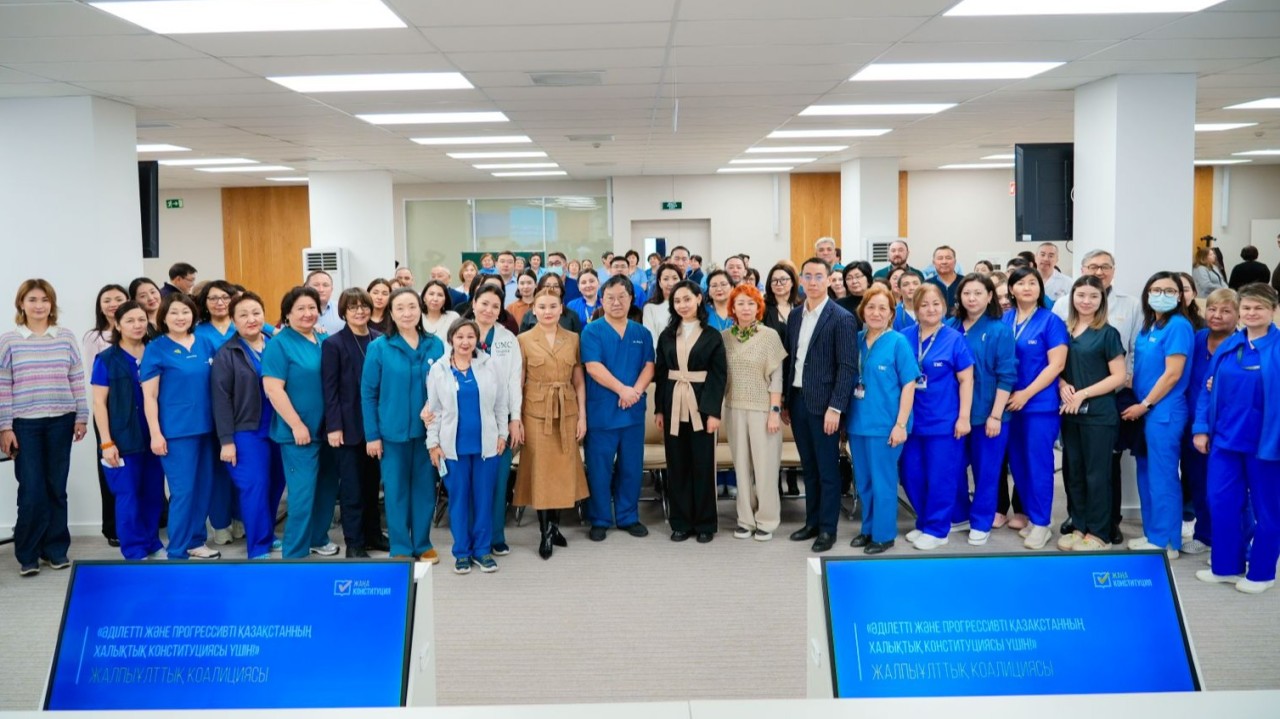 Конституциялық реформа аясында «UMC» дәрігерлерімен кездесу өтті