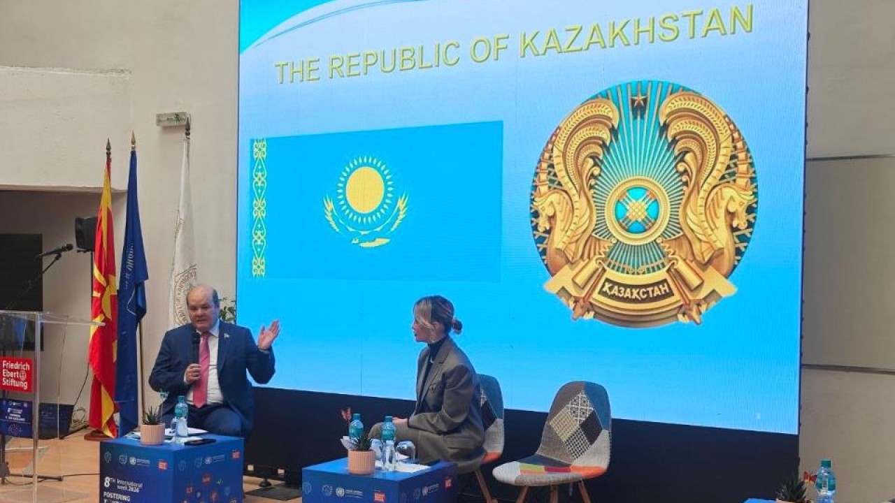 Солтүстік Македонияда Қазақстанның саяси реформалары таныстырылды