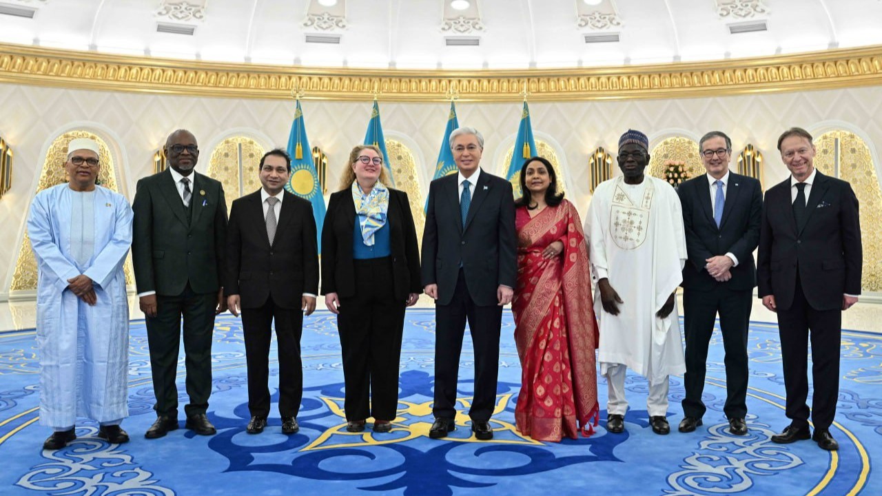 Қасым-Жомарт Тоқаев бірқатар мемлекеттің елшілерінен сенім грамоталарын қабылдады