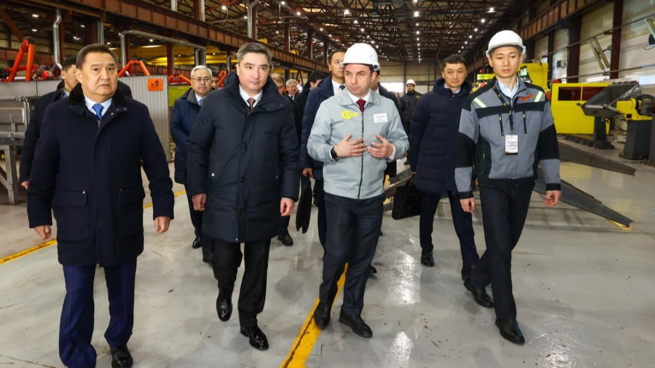 Олжас Бектенов Ақмола облысының индустриялық аймағының жобаларымен танысты