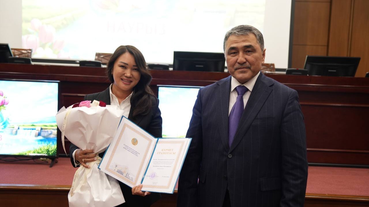 Су саласының мамандары мемлекеттік және ведомстволық наградалармен марапатталды