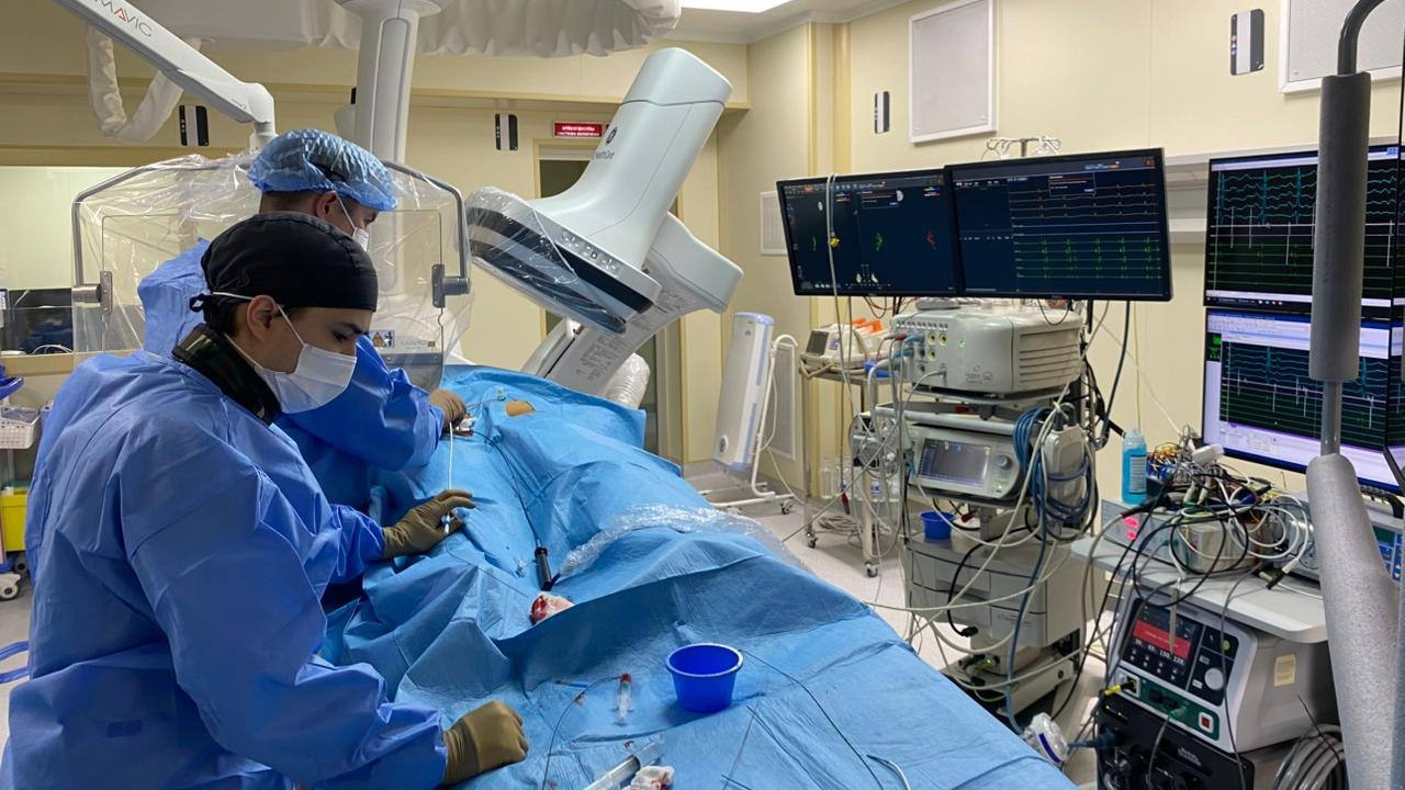 Елімізде жүректегі «Вольф-Паркинсон-Уайт» синдромына күрделі операция жасалды