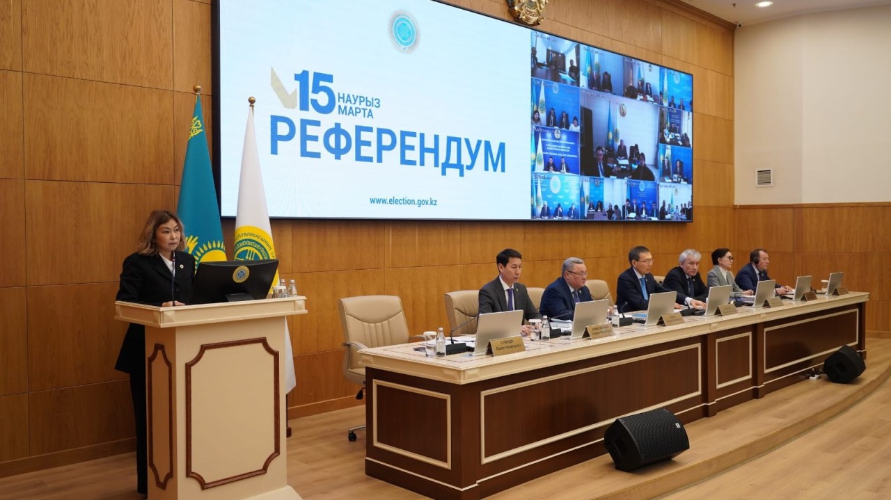 ОРК: бүгін республикалық референдум алдындағы үгіт-насихат аяқталады