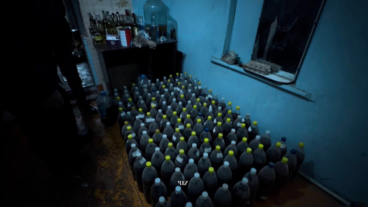 Екібастұзда жасырын алкоголь өндіру цехы анықталды