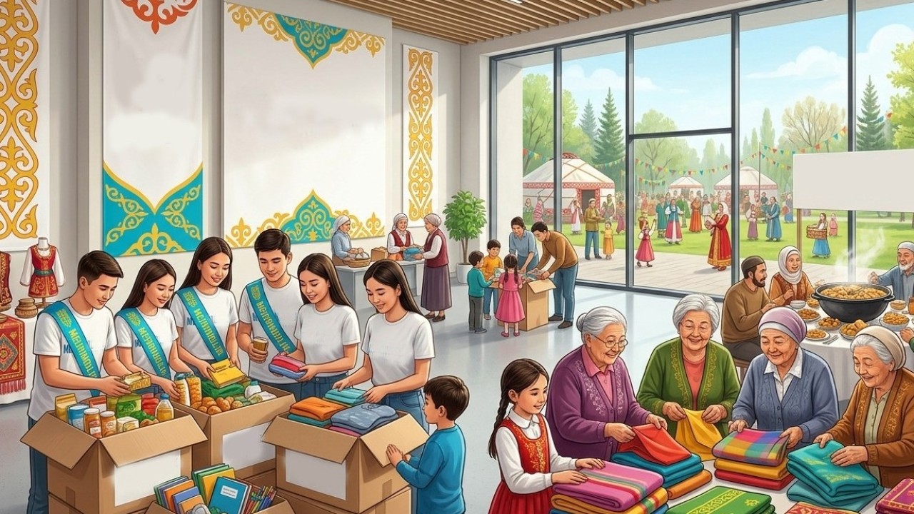 Наурызнама: Бүгін – Қайырымдылық күні