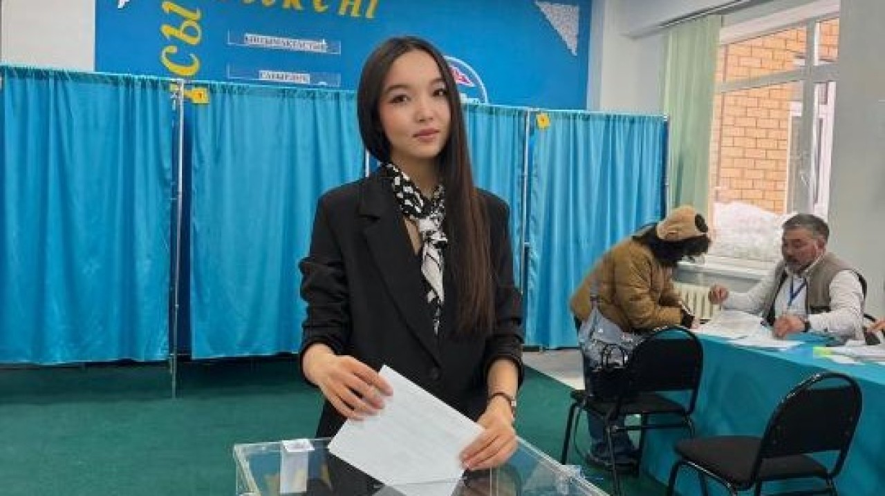 Астанада 18 жастағы тұрғын алғаш рет дауыс берді