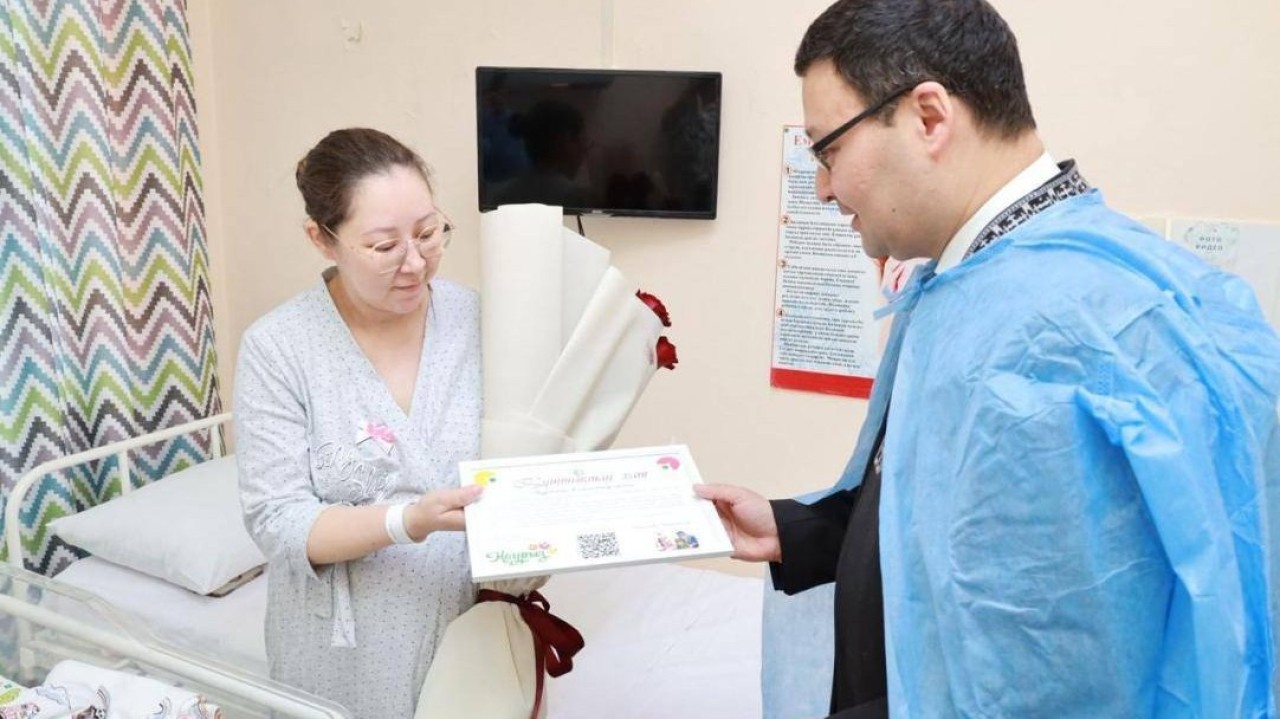 Астанада Жаңару күні туған сәбилерге ерекше сыйлық берілді