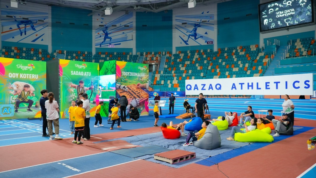 Наурызнама: Астанада отбасылық «Ұлы дала ойындары» эстафетасы өтуде