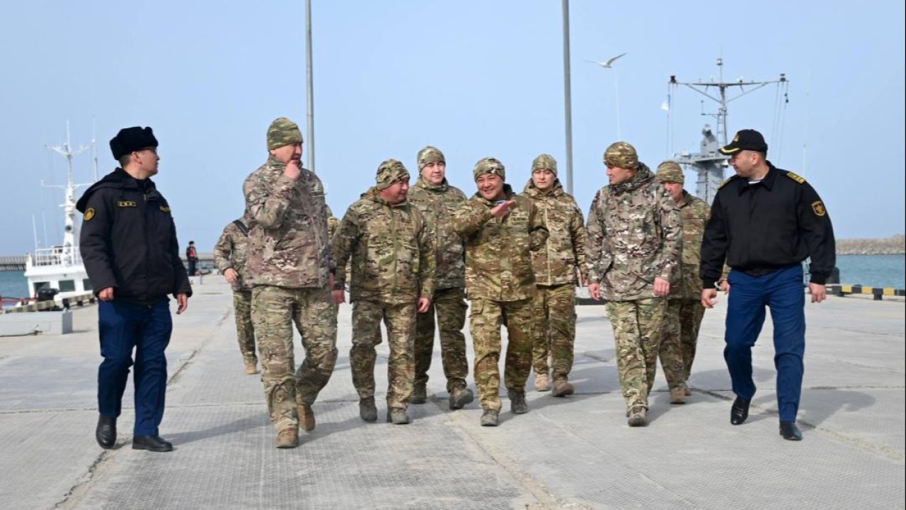 Ақтауда Әскери-теңіз күштерінің дайындығы тексерілді