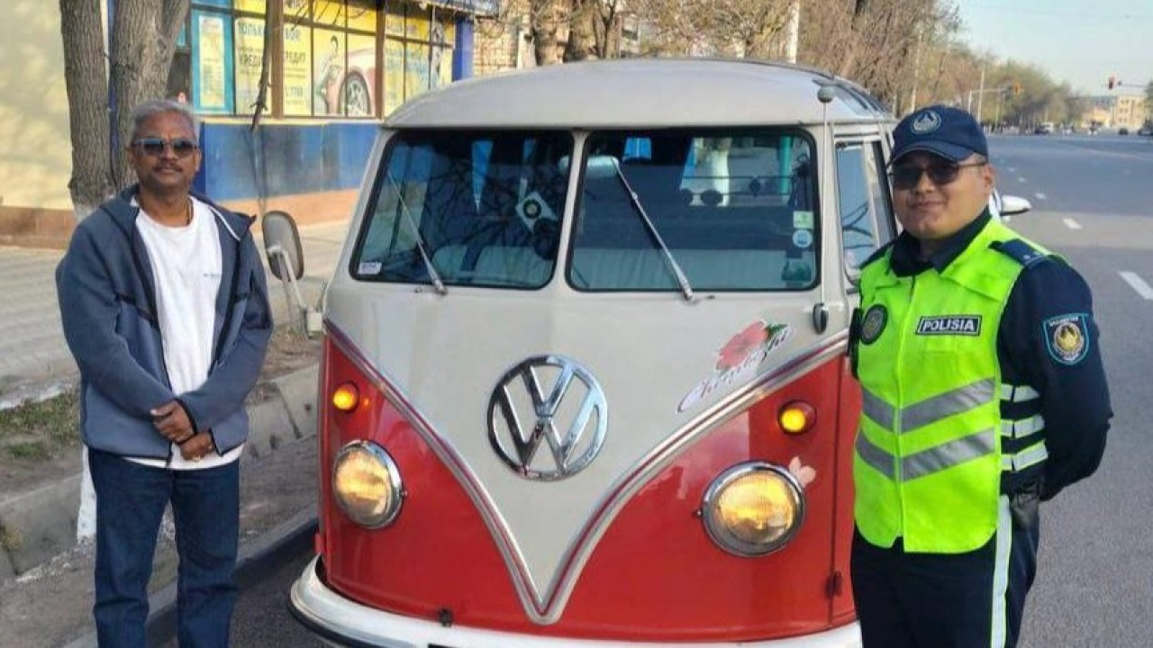 Малайзиялық саяхатшы қазақстандық полицияға алғыс білдірді