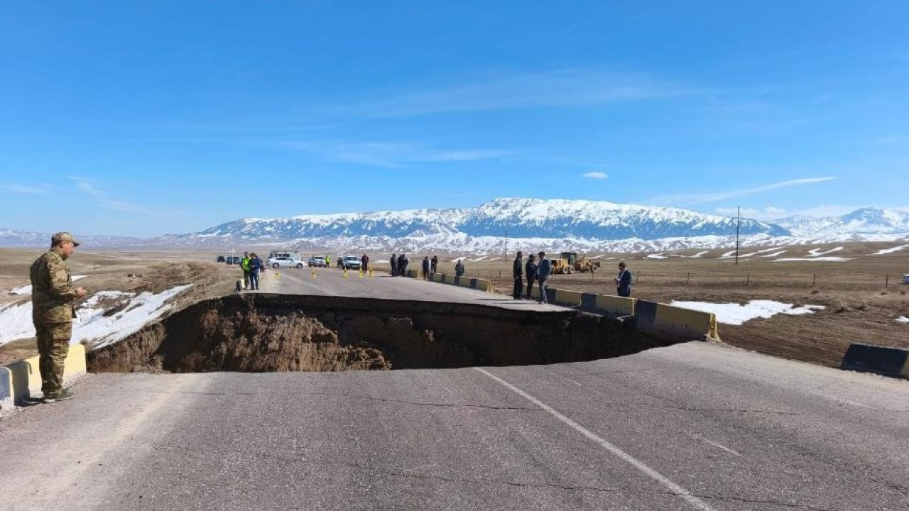«Кеген – Нарынқол» жолындағы учаскені қарғын су шайып кетті