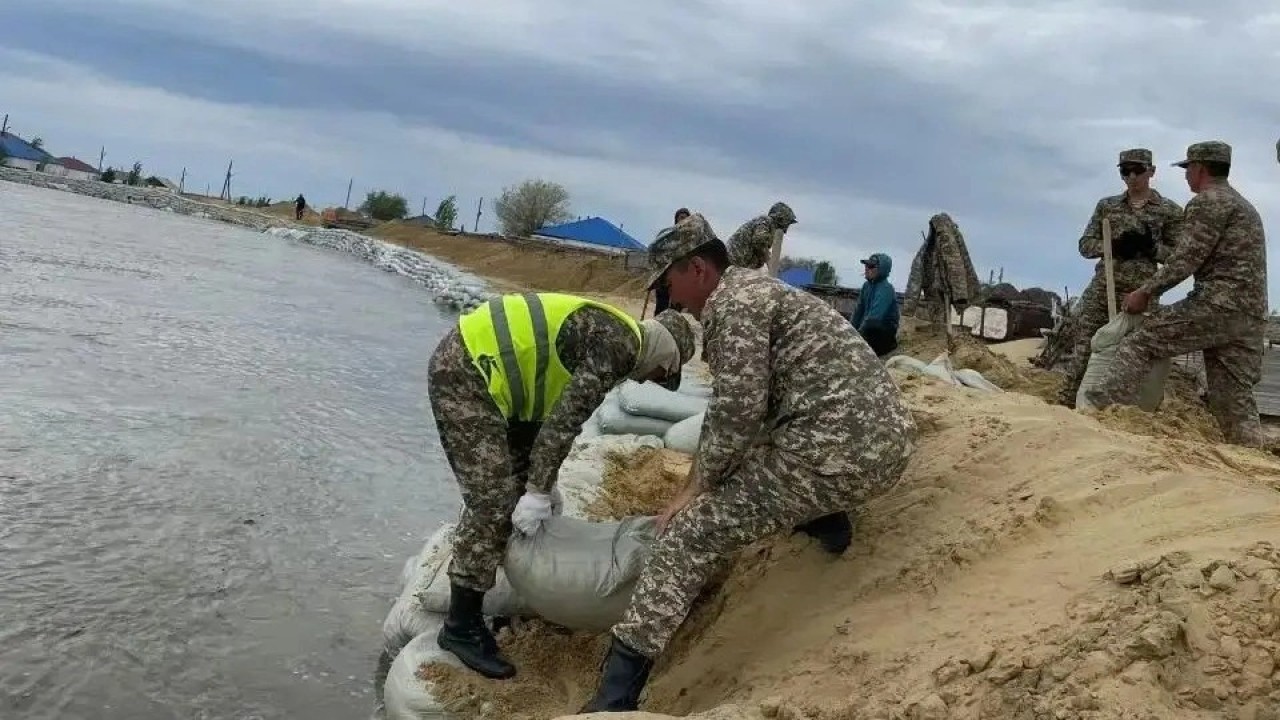 Ақмола облысында «Шоптыкөл» бөгеті бұзылып, қалпына келтіру жұмыстары жүріп жатыр