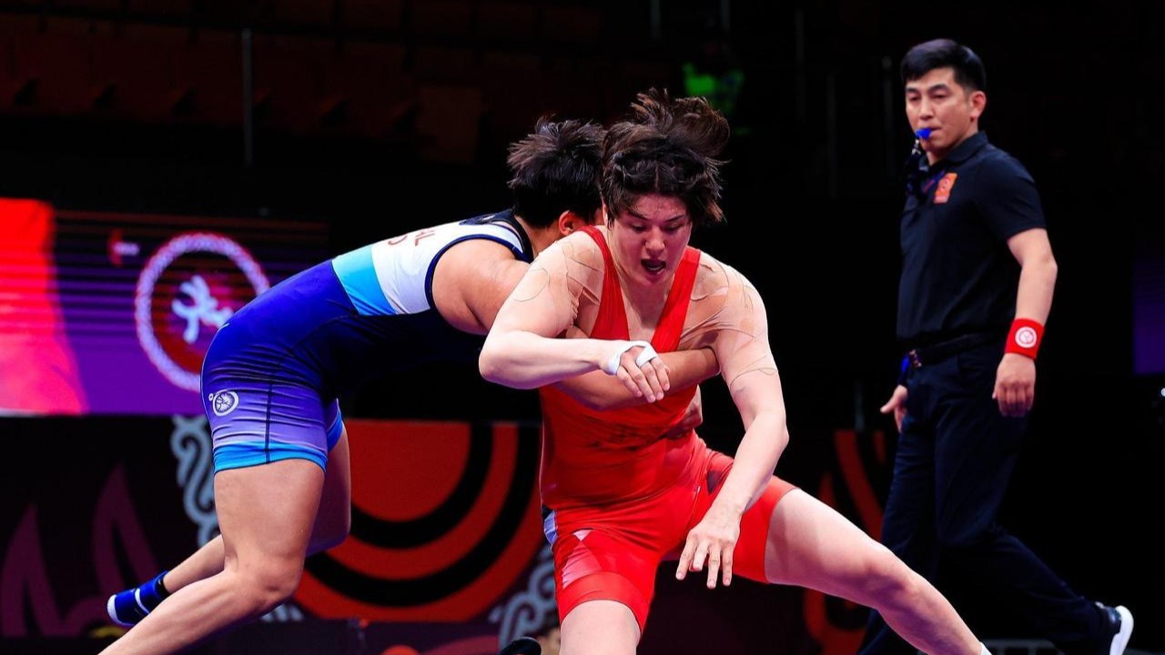 Гүлмарал Еркебаева әйелдер күресінен Қырғызстанда өтіп жатқан Азия чемпионатында қола медаль жеңіп алды