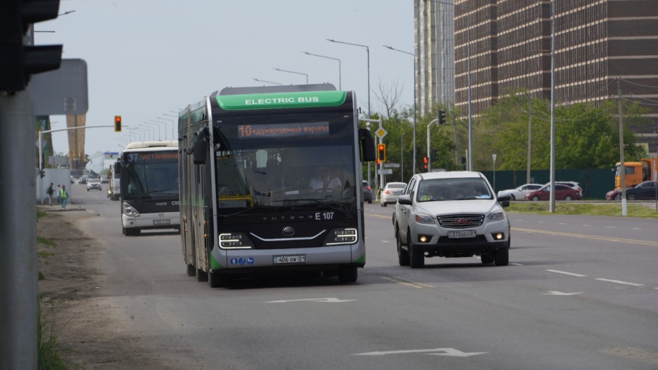 Астанада төрт автобустың қозғалыс бағыты өзгерді