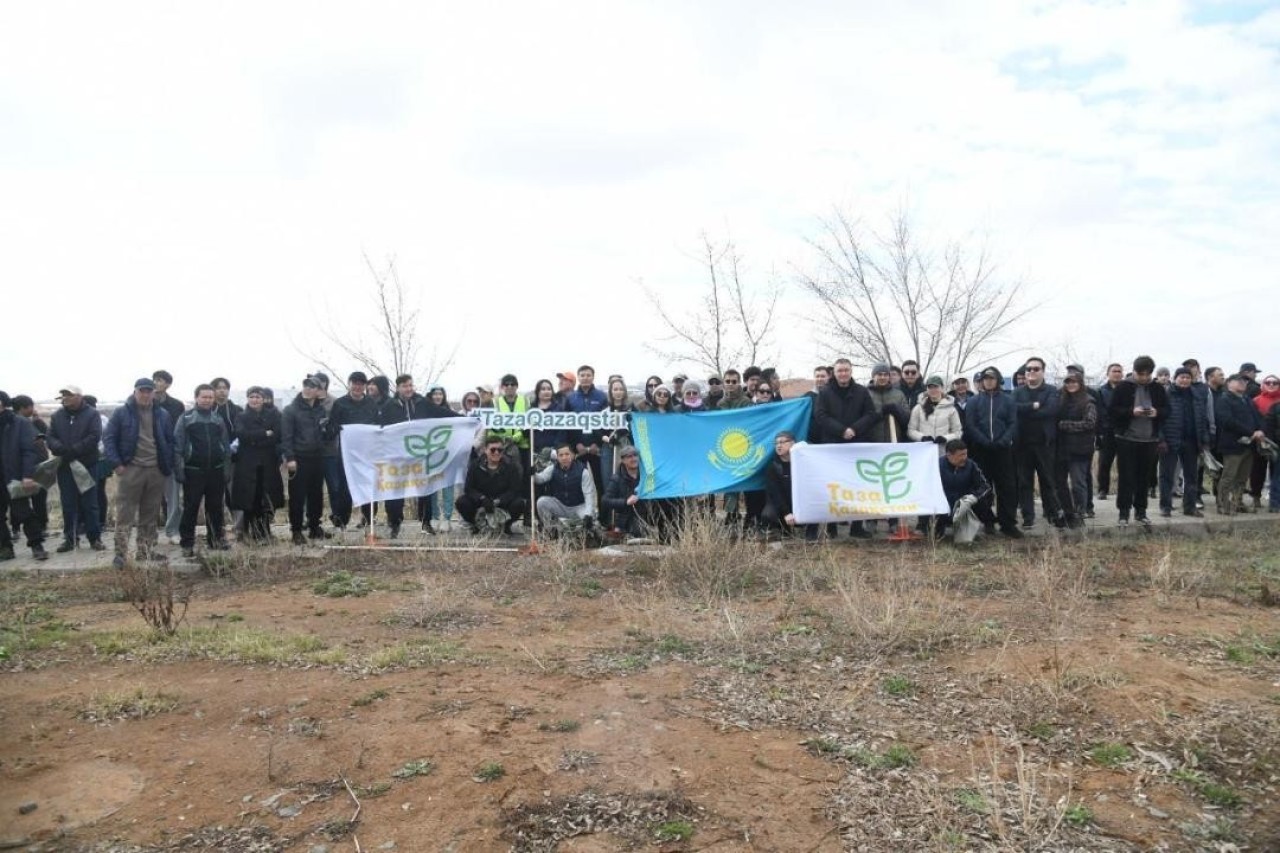 №1 Индустриялық парктің ірі кәсіпорындары «Таза Қазақстан» акциясына қатысты