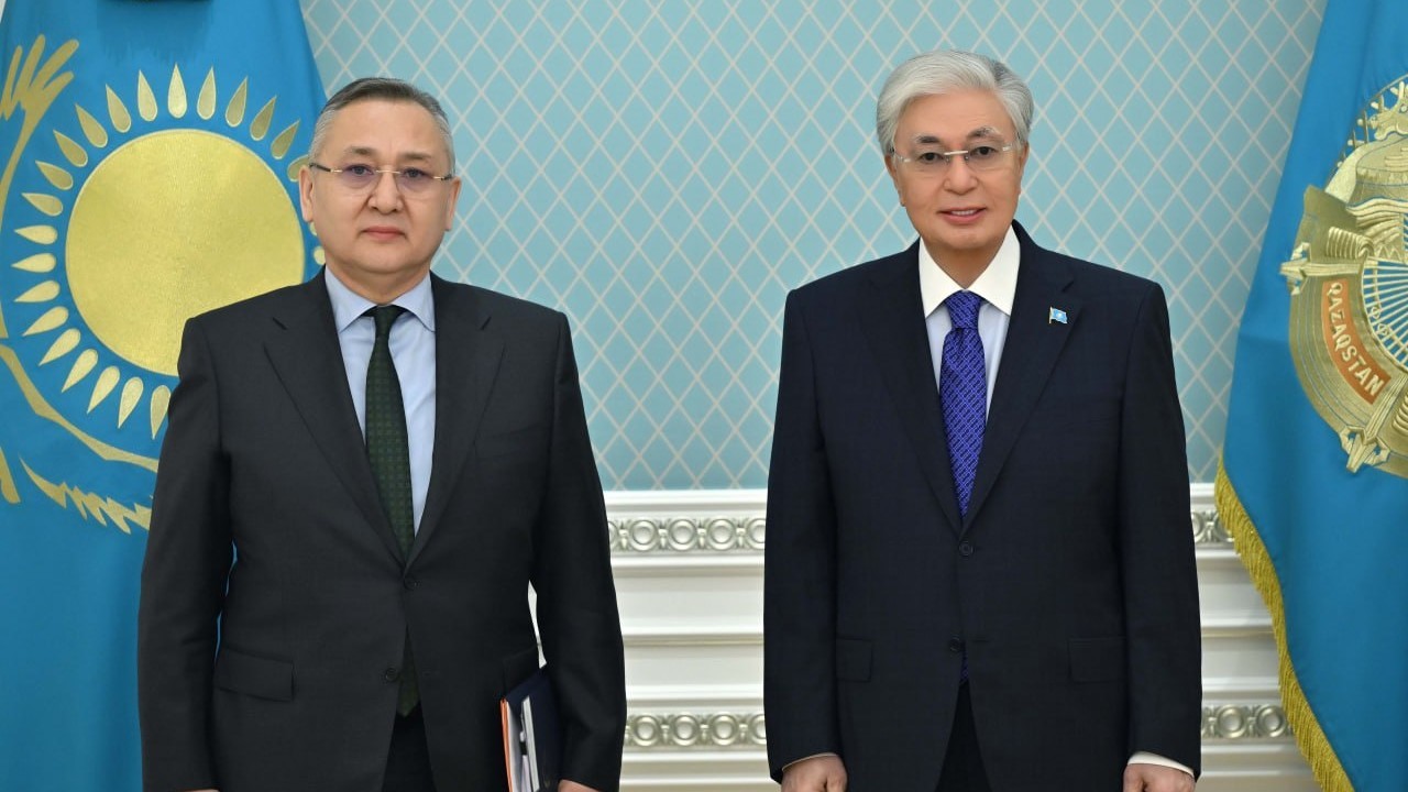 Президент ҰҚШҰ Бас хатшысы Таалатбек Масадыковты қабылдады