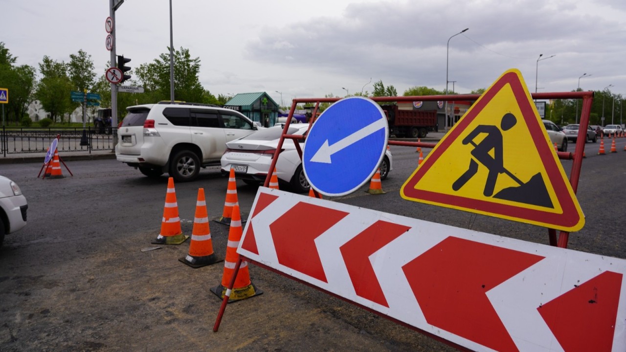 Астанада Абай даңғылының бір бөлігі уақытша жабылды