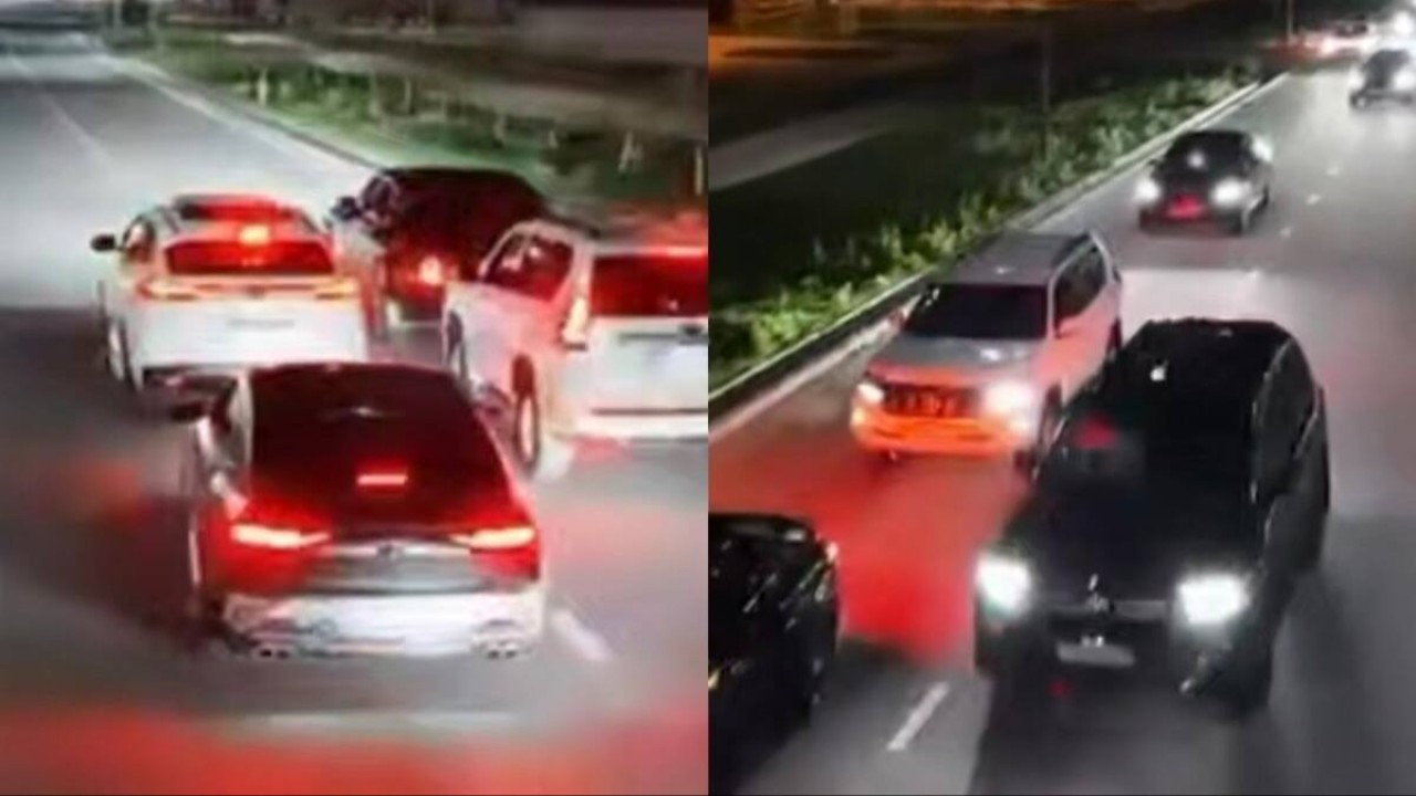 Шымкентте жол қозғалысы ережелерін өрескел бұзған автокортеж тоқтатылды – ВИДЕО