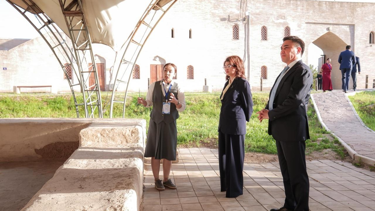 Аида Балаева Шымкенттің туристік және мәдени әлеуетін бағалады