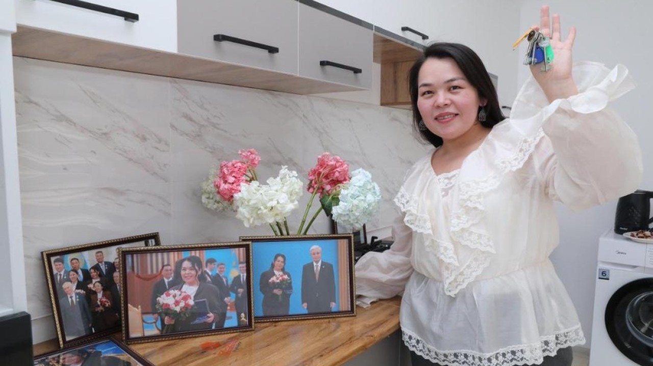 Жас ғалымдар Президент табыстаған пәтерлерге қоныстанды