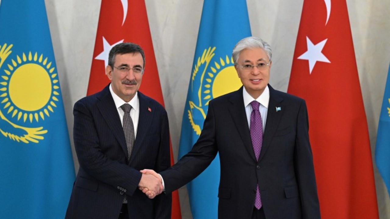 Тоқаев Түркия Вице-президенті Джевдет Йылмазбен кездесті