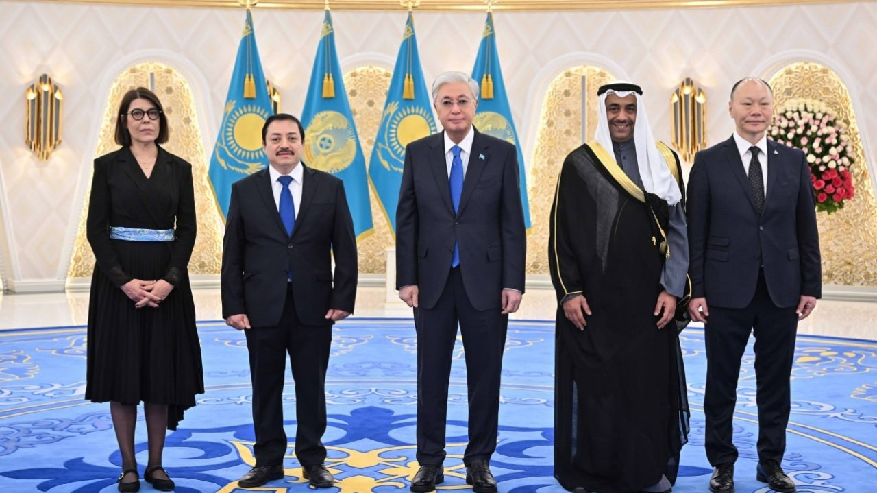 Төрт мемлекеттің елшісі Қазақстан Президентіне сенім грамоталарын тапсырды