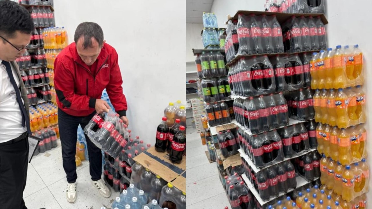 Шымкентте жалған Coca-Cola өнімдерін сатқандар жауапқа тартылды