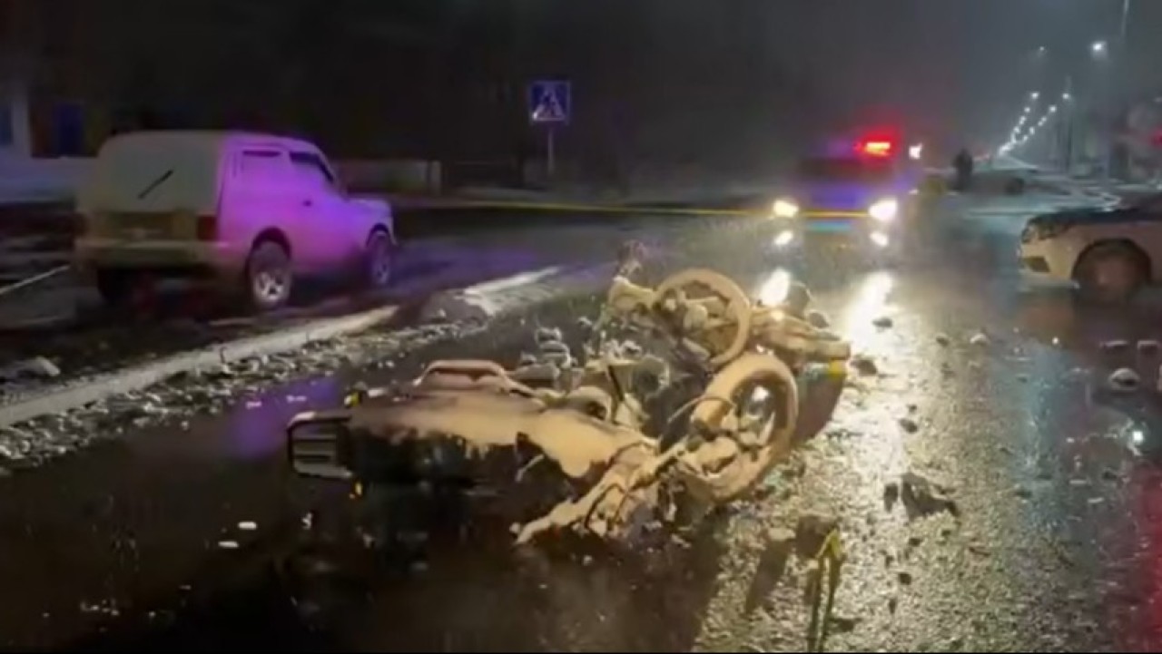 Қарағанды облысында екі мотоцикл соғылып, 2 адам қаза тапты