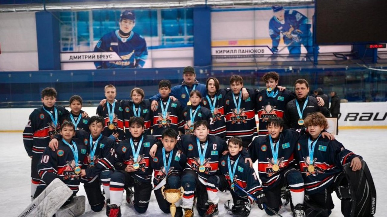 Елордалық жас хоккейшілер Қазақстан чемпионатында топ жарды