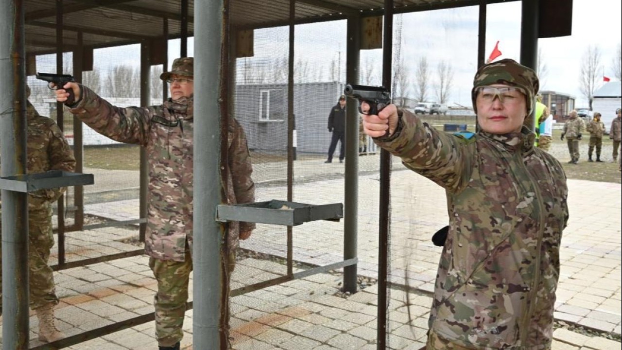 Астанада Қарулы күштердің үздік мергендері анықталды