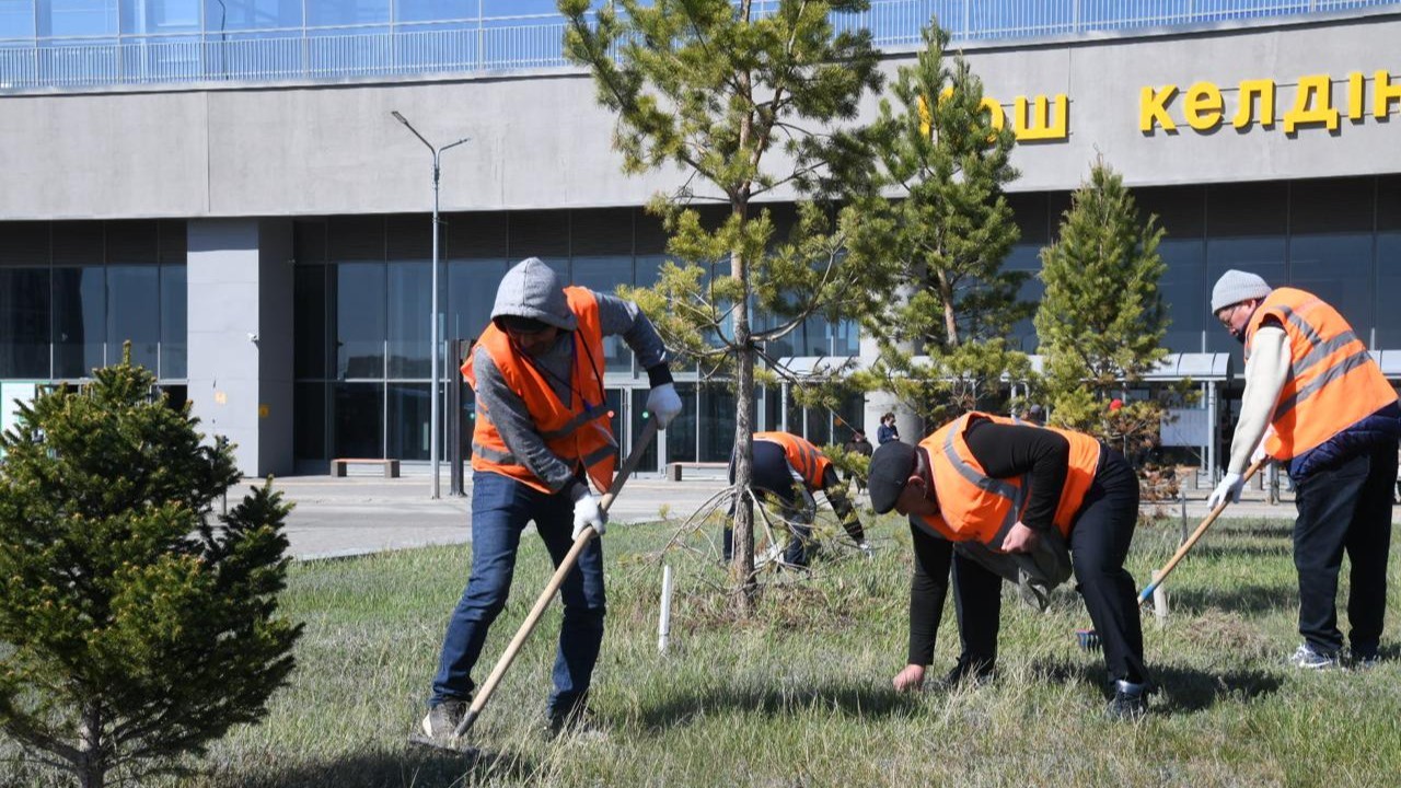 «Қазақстан темір жолы» Астанадағы «Таза Қазақстан» бастамасына қосылды