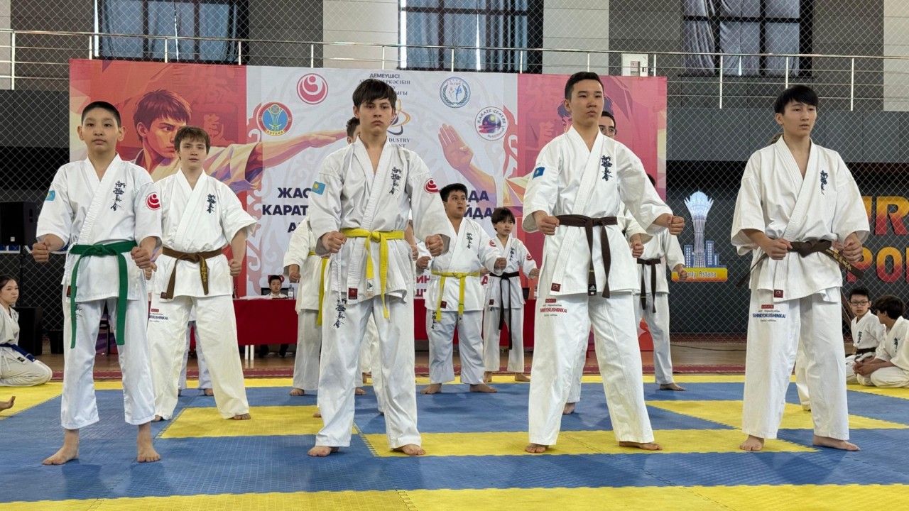 Елордада карате шинкиокушинкайдан ашық қалалық турнир өтіп жатыр