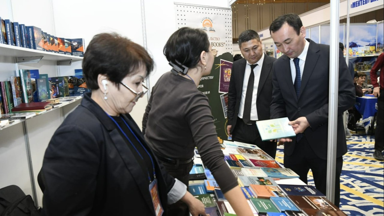 Елордада халықаралық кітап көрме-жәрмеңкесі өтіп жатыр