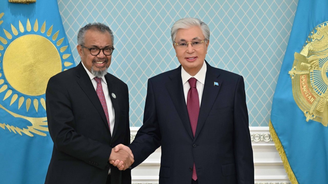 Дүниежүзілік денсаулық сақтау ұйымының басшысы Президентке алғыс айтты